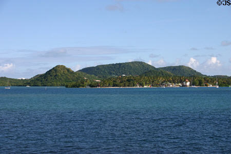 Marin Bay. Marin, Martinique.