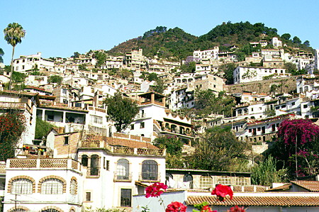 Taxco, town on hills. Mexico.