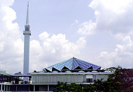National Mosque in Kuala Lumpur. Malaysia.