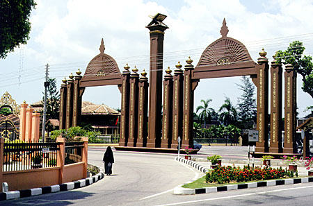 Sultan's Palace in Kota Baharu, on the northeast coast of mainland Malaysia.