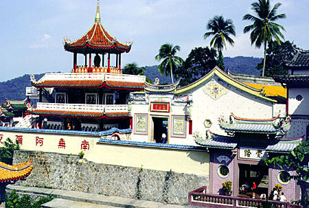 Kek Lok Si temple in Georgetown, Penang. Malaysia.