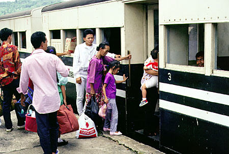 Beaufort train in Tenom. Malaysia.