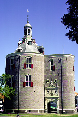 Dromedaris or watchtower in Enkhuizen. Netherlands.
