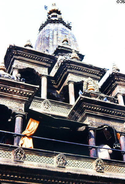 Krishna Mandir (temple) in Patan (Lalitpur), Katmandu. Nepal.