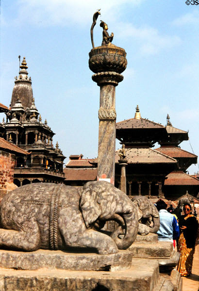Durbar Square in Patan (Lalitpur), Katmandu. Nepal.