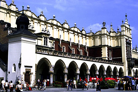 Cloth Hall on Market Square in Krakow. Poland.