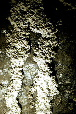 Salt formations in Wieliczka Salt Mine. Poland.