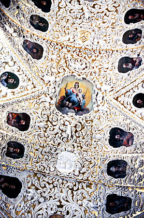 Ceiling in Chapel of Our Lady, Jasna Gora, Czestochowa. Poland.
