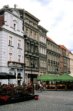 Buildings on Stary Rynek Square in Poznan. Poland.