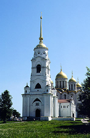 Golden domed Assumption Cathedral in Vladimir. Russia.