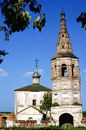 Kideksha Church of Boris & Gleb in Suzdal. Russia.