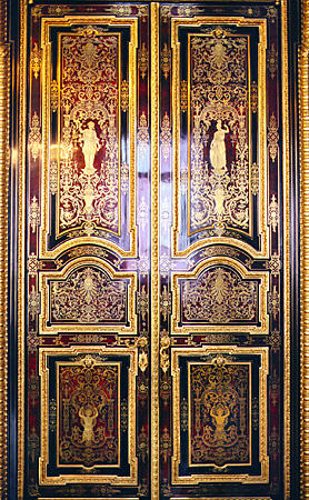 Hermitage interior doors in St Petersburg. Russia.