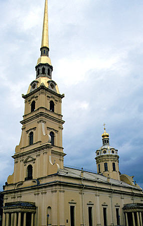 Peter-Paul Cathedral in St Petersburg. Russia.