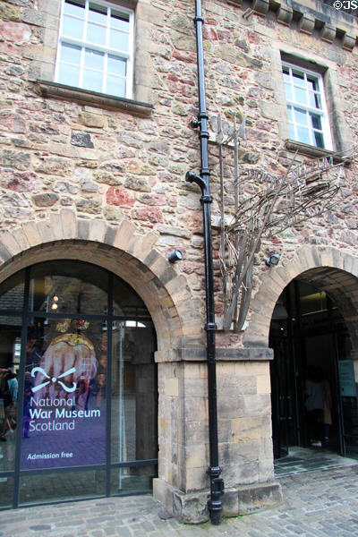 National War Museum of Scotland at Edinburgh Castle. Edinburgh, Scotland.