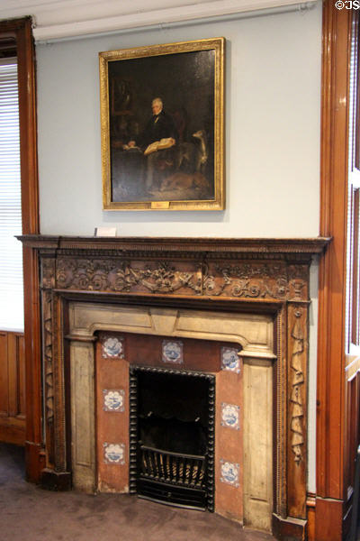 Sir Walter Scott room at Writers' Museum. Edinburgh, Scotland.