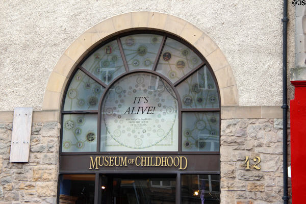 Museum of Childhood on Royal Mile. Edinburgh, Scotland.