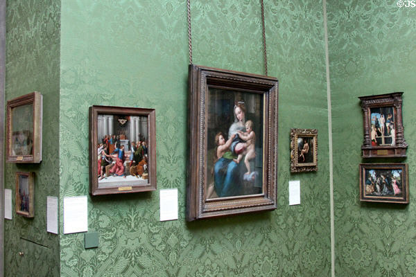 European paintings at National Gallery of Scotland. Edinburgh, Scotland.