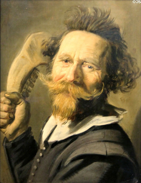 Portrait of Pieter(?) Verdonck (c1627) by Frans Hals at National Gallery of Scotland. Edinburgh, Scotland.