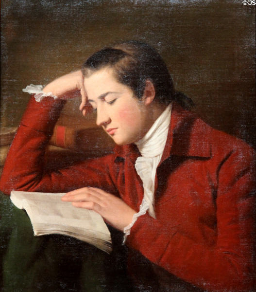 Patrick Moir portrait (1784-6) by Sir Henry Raeburn at National Gallery of Scotland. Edinburgh, Scotland.