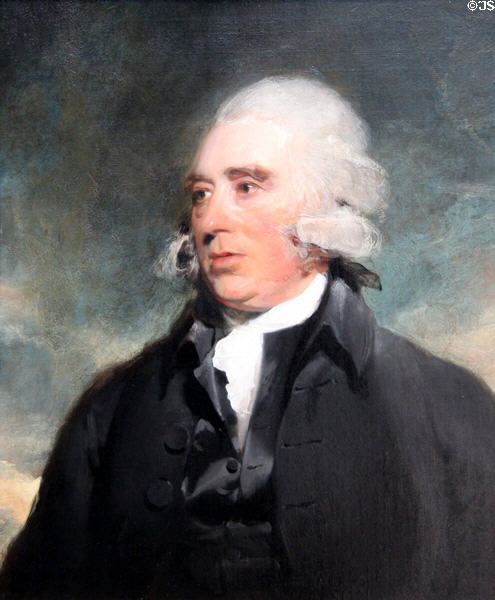 Dr. John Moore portrait (1790) by Sir Thomas Lawrence at National Portrait Gallery of Scotland. Edinburgh, Scotland.