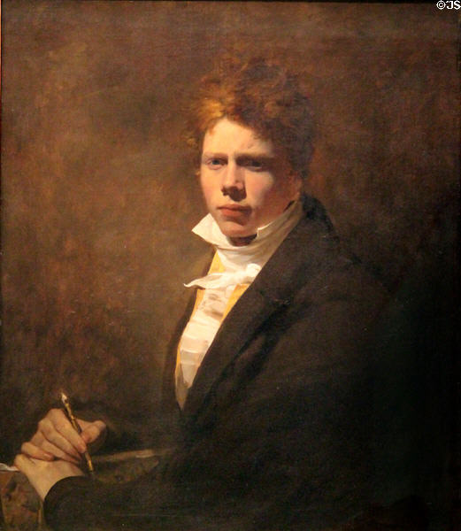 Self portrait (c1804-5) by Sir David Wilkie at National Portrait Gallery of Scotland. Edinburgh, Scotland.