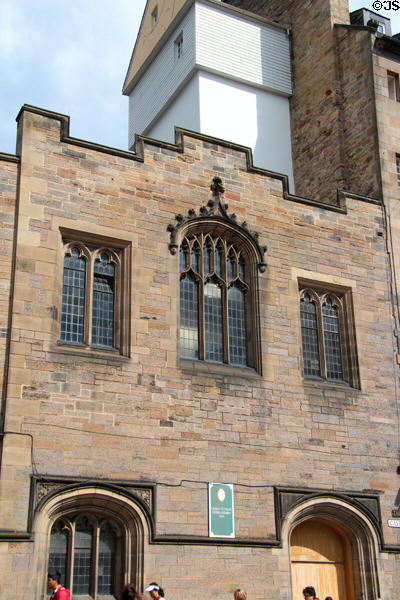 Church of Scotland General Assembly Hall on Royal Mile. Edinburgh, Scotland.
