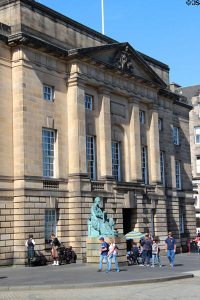 High Court of Justiciary (former Sheriff Court House) (413-431 Lawnmarket). Edinburgh, Scotland.