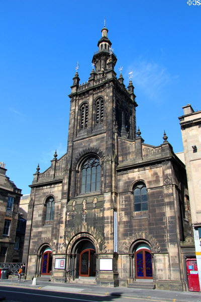 Augustine United Church (1857-61) (George IV Bridge St.). Edinburgh, Scotland. Architect: J.M. Hay & W.H. Hay.
