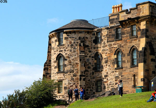 Observatory House (aka Old Observatory, City Observatory) (1776) on Calton Hill. Edinburgh, Scotland. Architect: James Craig.