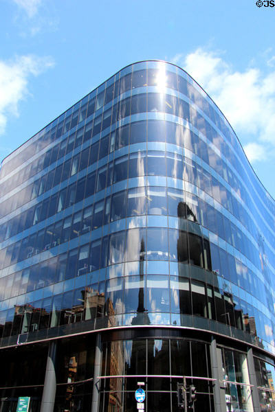 Connect110ns commercial building (2015) (110 Queen St.). Glasgow, Scotland. Architect: Cooper Cromer.