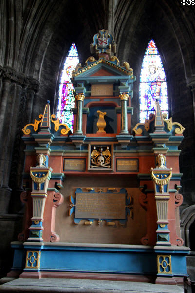 Chapel of St Stephen & St Lawrence in Glasgow Cathedral. Glasgow, Scotland.