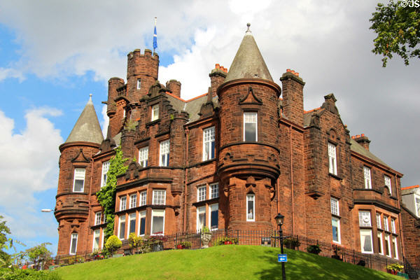 Sherbrooke Castle Hotel (1896) (11 Sherbrooke Ave.). Glasgow, Scotland.