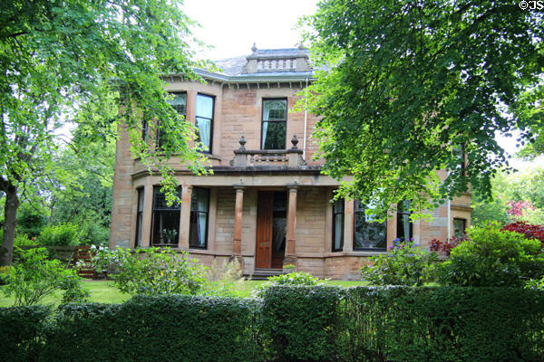 Mansion on Sherbrooke Ave. Glasgow, Scotland.