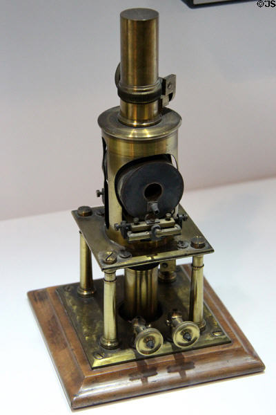 Kelvin's cable galvanometer (mid 1850s) to detect Atlantic cable signals at Hunterian Museum. Glasgow, Scotland.