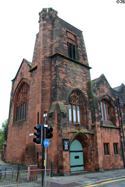 Bell tower of Mackintosh Church. Glasgow, Scotland.