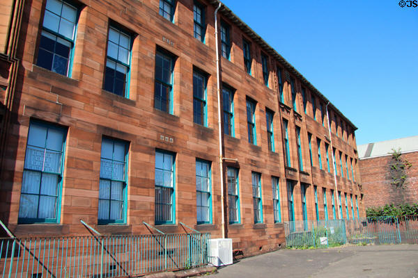 Rear facade of Scotland Street School. Glasgow, Scotland.