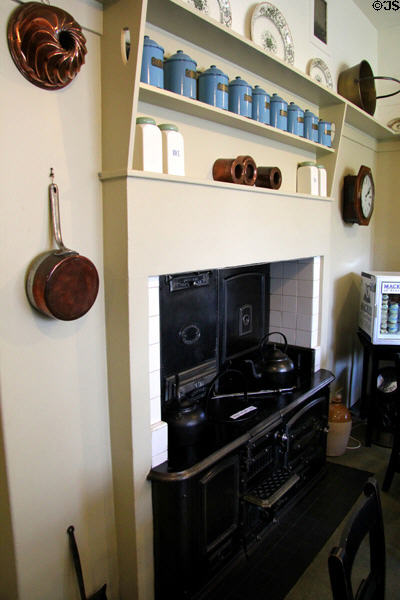 Kitchen at Hill House. Helensburgh, Scotland.