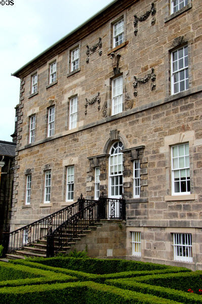 Garden facade at Pollok House. Glasgow, Scotland.