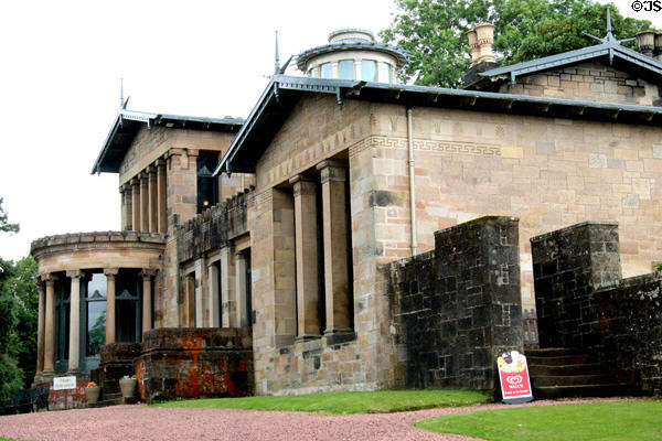 Holmwood (1857-8) run as a house museum by National Trust for Scotland. Glasgow, Scotland. Architect: Alexander Thomson.