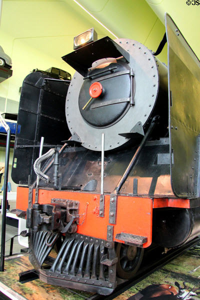 South African Railways locomotive 3007 (1944-5) by North British Locomotive Co. of Glasgow at Riverside Museum. Glasgow, Scotland.