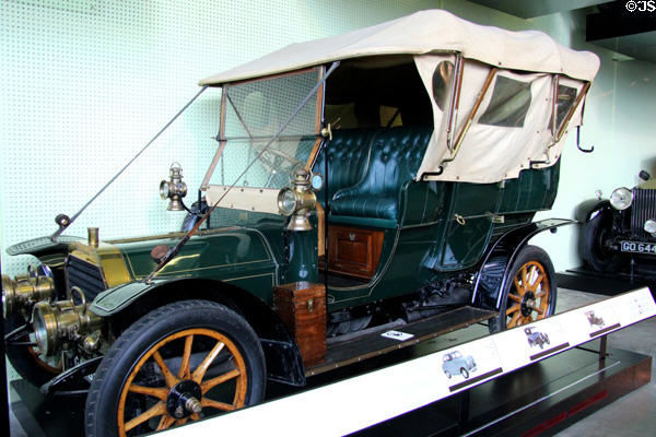 Arrol-Johnston TT Model 18 auto (1906) from Paisley at Riverside Museum. Glasgow, Scotland.