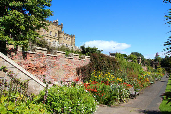 Gardens at Culzean Castle. Maybole, Scotland.