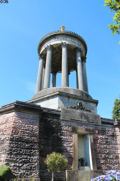 Robert Burns Monument (1818-22). Alloway, Scotland. Architect: Thomas Hamilton.