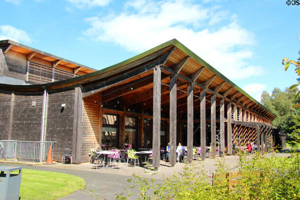 Architecture of Robert Burns Birthplace Museum. Alloway, Scotland.