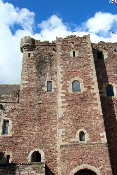 Lord's tower at Doune Castle. Doune, Scotland.