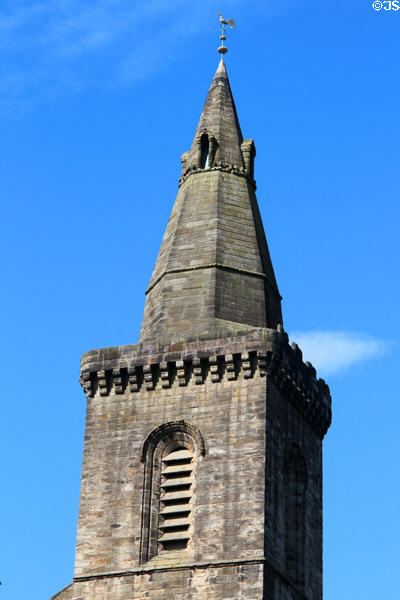 West tower (C1400) at Dunfermline Abbey. Dunfermline, Scotland.