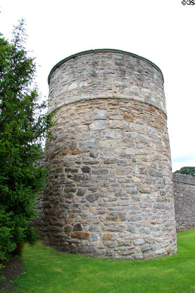 Dovecot (1450) which also served for defense of Craigmillar Castle. Craigmillar, Scotland.