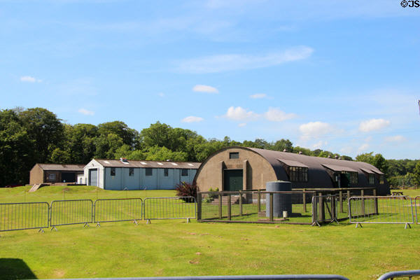 Heritage buildings of East Fortune bomber airfield (WWII) now National Museum of Flight. East Fortune, Scotland.