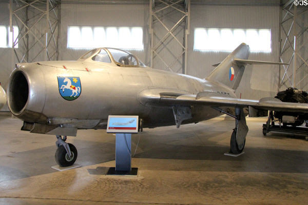 Aero S-103 (1956) Czech version of MiG-15bis at National Museum of Flight. East Fortune, Scotland.