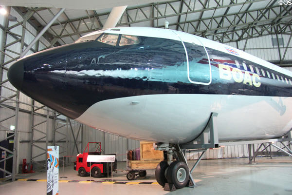 Boeing 707-436 (1960) at National Museum of Flight. East Fortune, Scotland.